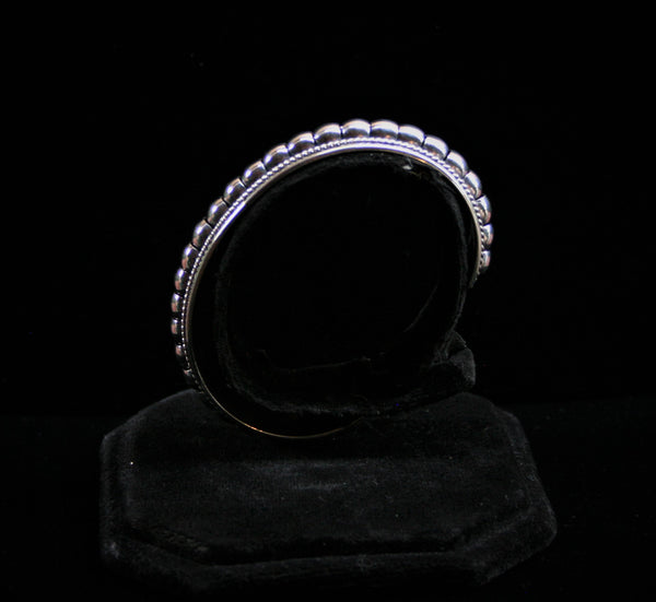 Navajo Silver Cuff Bracelet- 1/2″