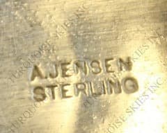 Hallmark of A Jensen, reading A.JENSEN