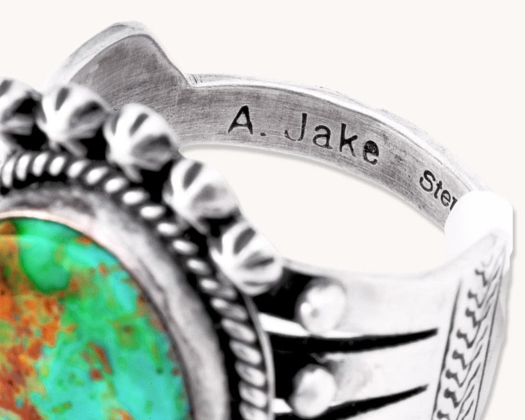 Hallmark of Albert Jake, reading A. Jake