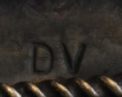 Hallmark of Darrell Victor, reading DV