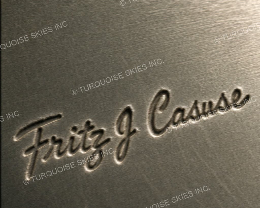 Hallmark of Fritz Casuse, reading Fritz J Casuse