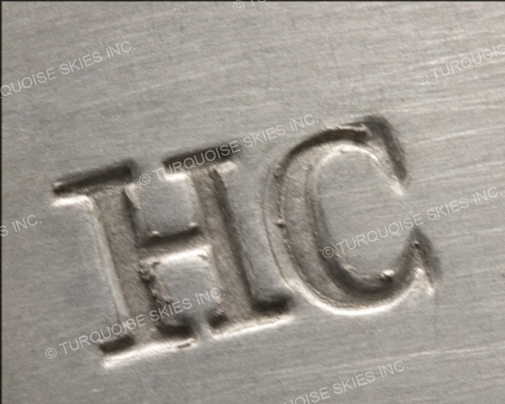 Hallmark of Henry Clark, reading HC