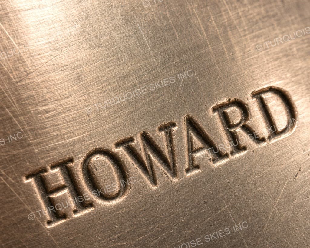 Hallmark of Howard Nelson, reading HOWARD