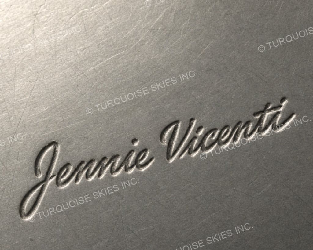 Hallmark of Jennie Vicenti, reading Jennie Vicenti