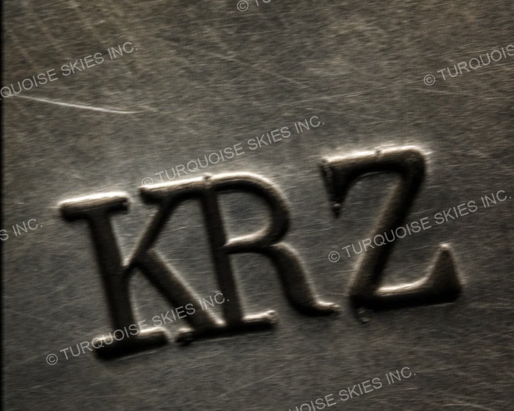 Hallmark of Kevin Coriz, reading KRZ