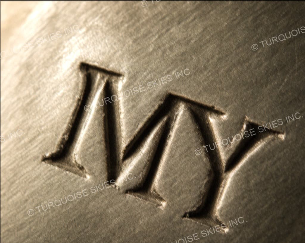 Hallmark of Marcus Yowytewa, reading MY