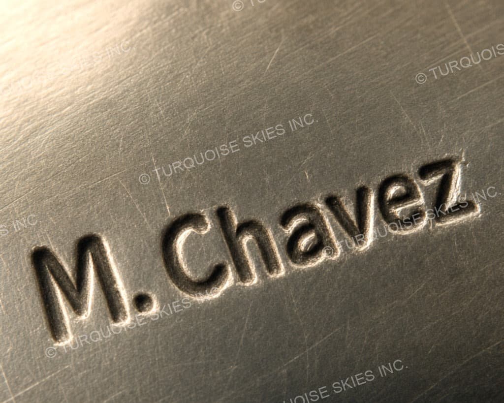 Hallmark of Michael Chavez, reading M. Chavez