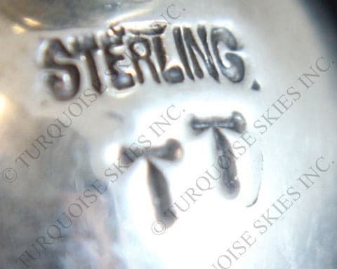 Hallmark of Thomas Tso (mark: T.T), reading TT