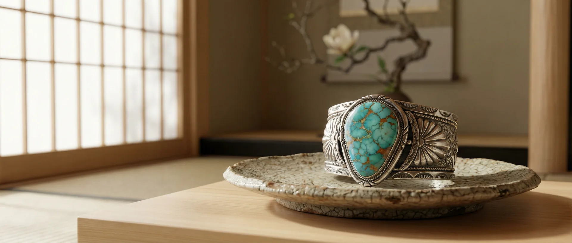 Native American jewelry shipping to Japan — turquoise and silver artistry from Sedona, Arizona