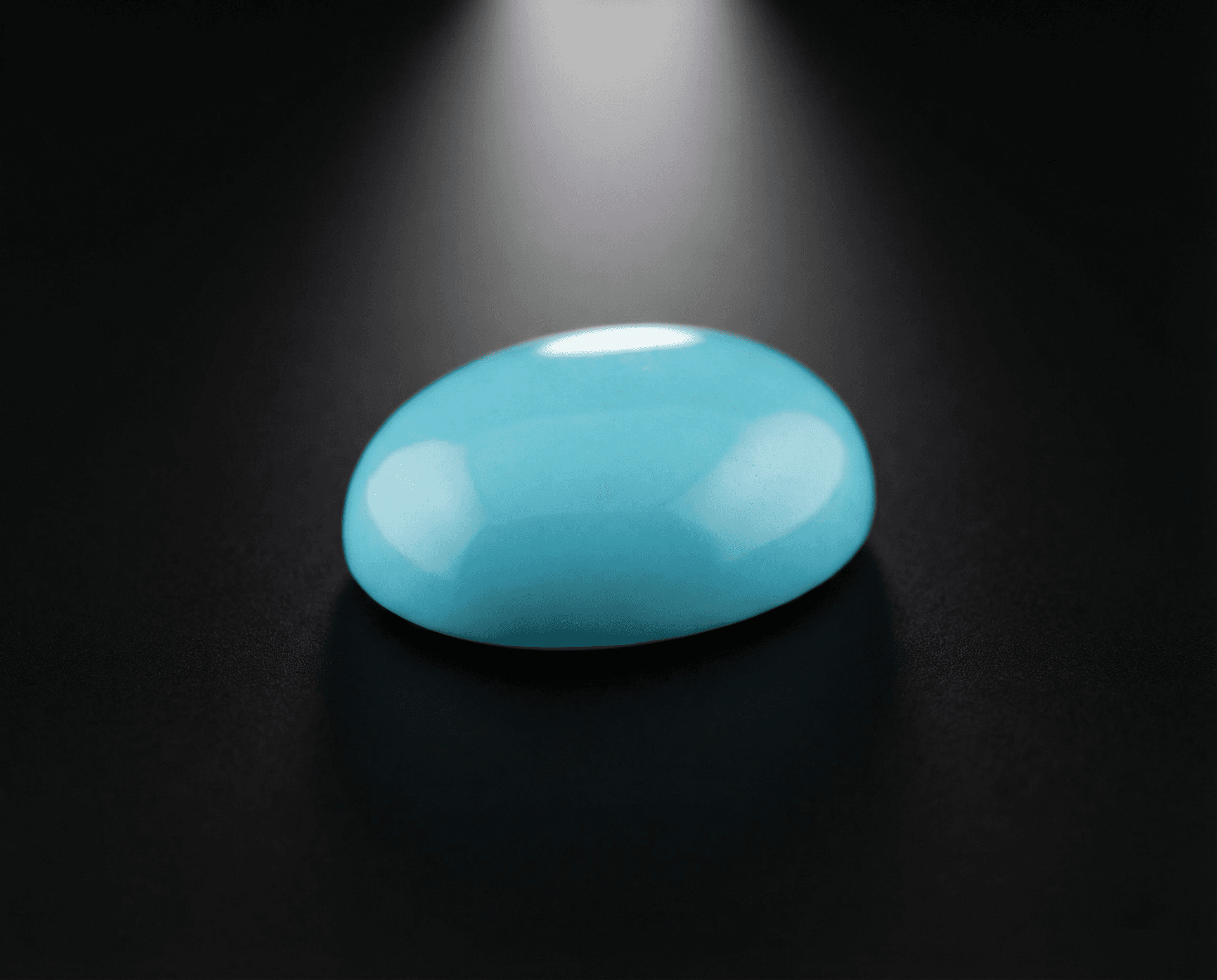 Polished Sleeping Beauty Turquoise cabochon