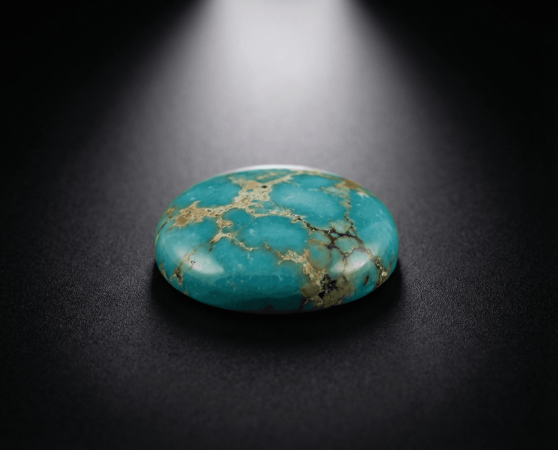 Polished Turquoise cabochon