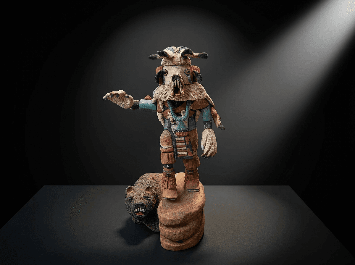Bear Kachina Kachina #003 - image 1 of 1