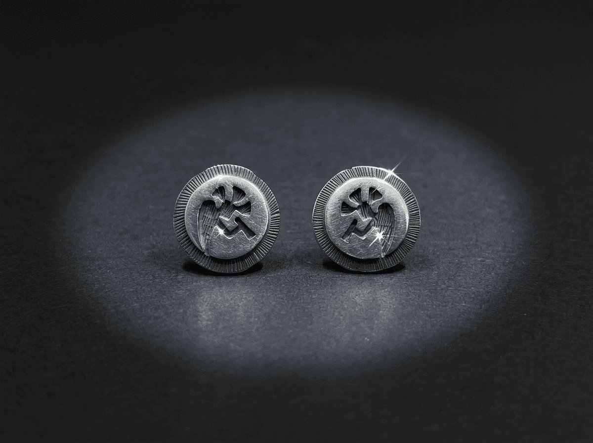 Sterling Silver Earrings - Post #014 - image 1 of 1