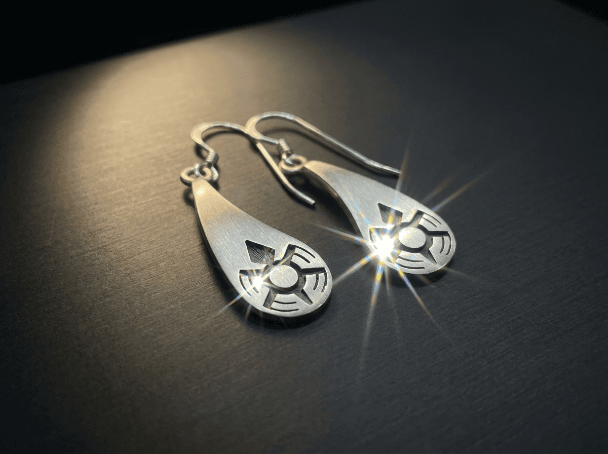 Sterling Silver Earrings - Dangle #006 - image 1 of 1