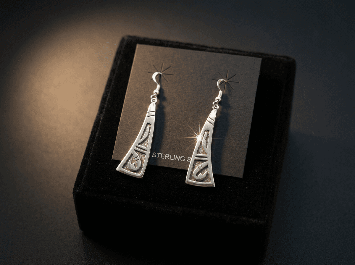 Sterling Silver Earrings - Dangle #016 - image 1 of 1