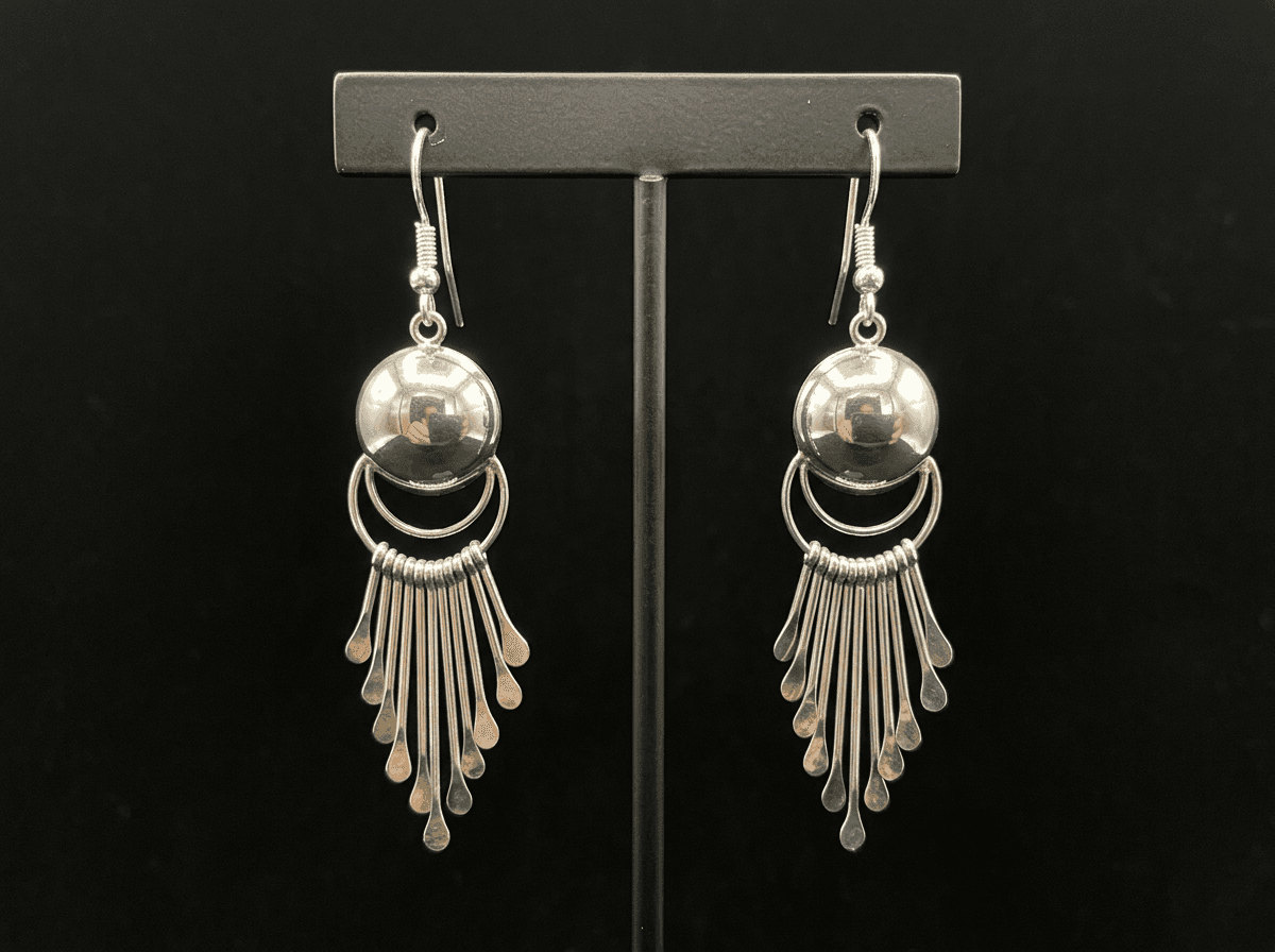 Sterling Silver Earrings - Dangle #253 — Humiovi Sedona