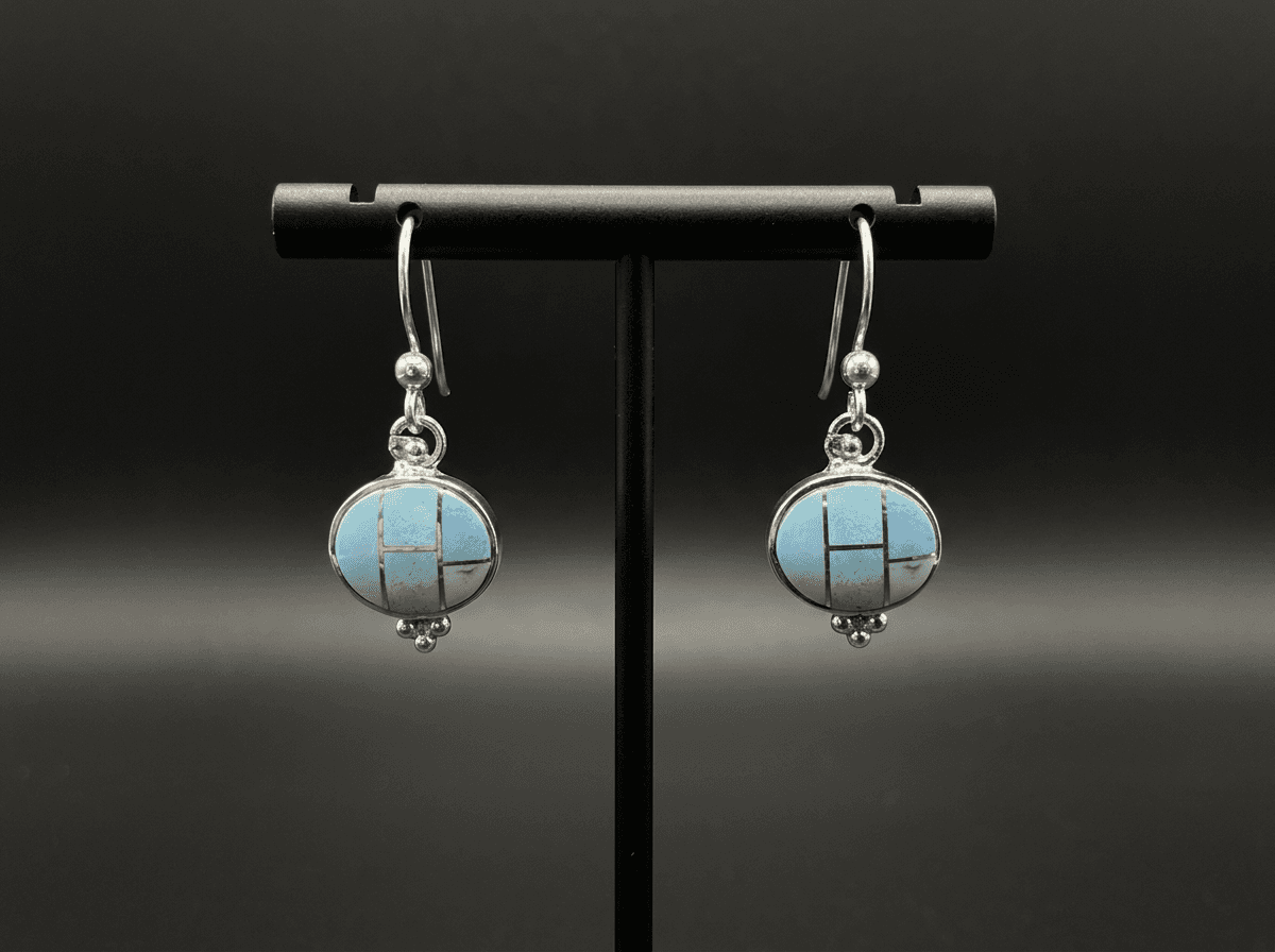 Golden Hills Turquoise Earrings — Humiovi Sedona