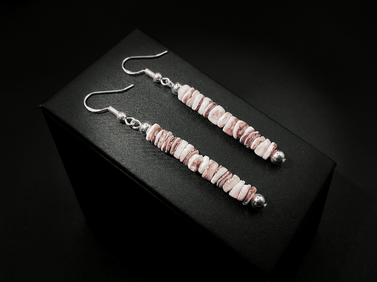 Santo Domingo Spiny Oyster Earrings β Humiovi Sedona