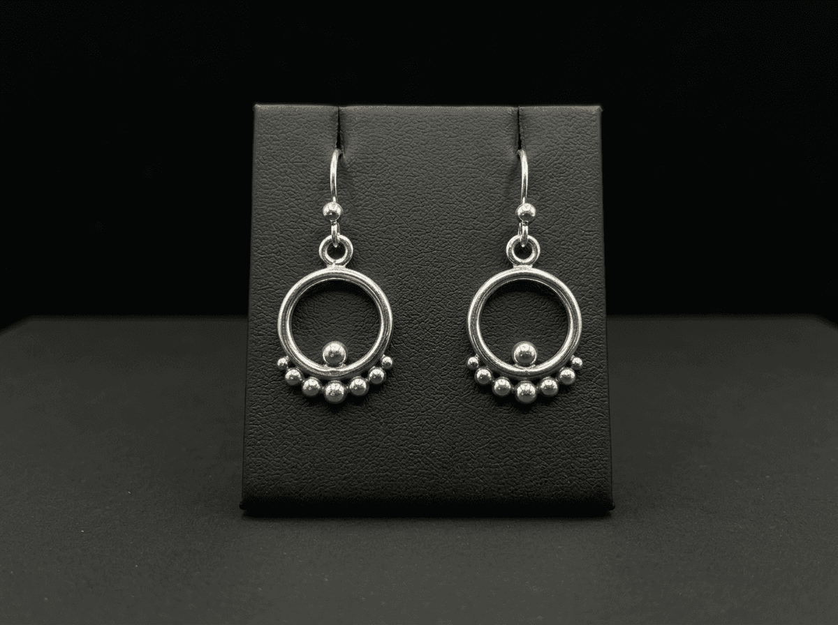 Sterling Silver Earrings - Dainty #296 — Humiovi Sedona