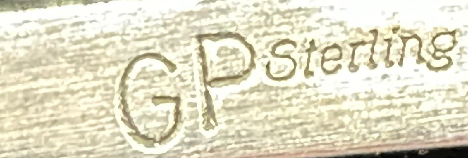 Gilbert Pino’s “GP” mark as recorded in the hallmarks index