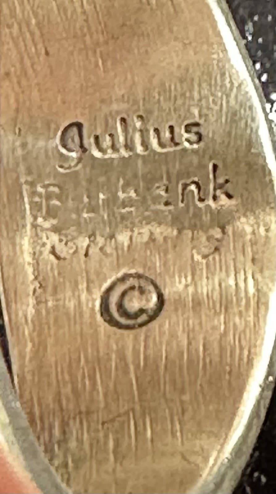 Hallmark of Julius Burbank, reading Julius Burbank