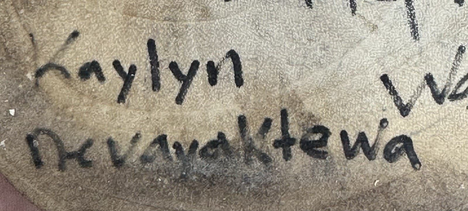 Kaylyn Nevayaktewa’s “Kaylyn Nevayaktewa” mark as recorded in the hallmarks index