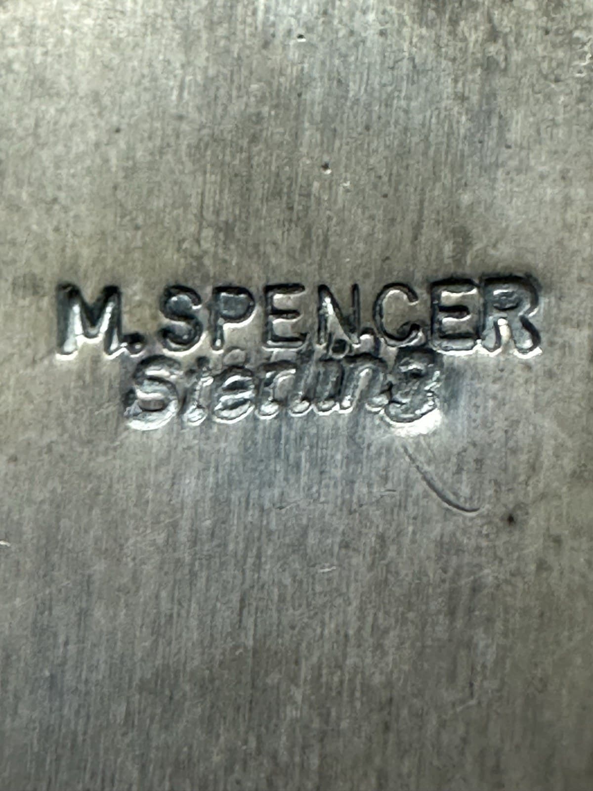 The “M. Spencer” mark of Mary Ann Spencer
