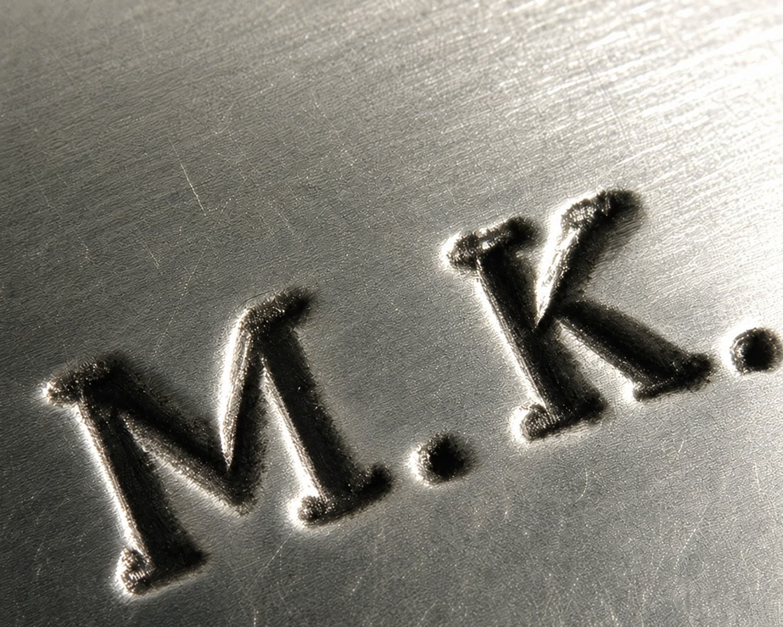 Monica Kanesta’s “MK” mark as recorded in the hallmarks index