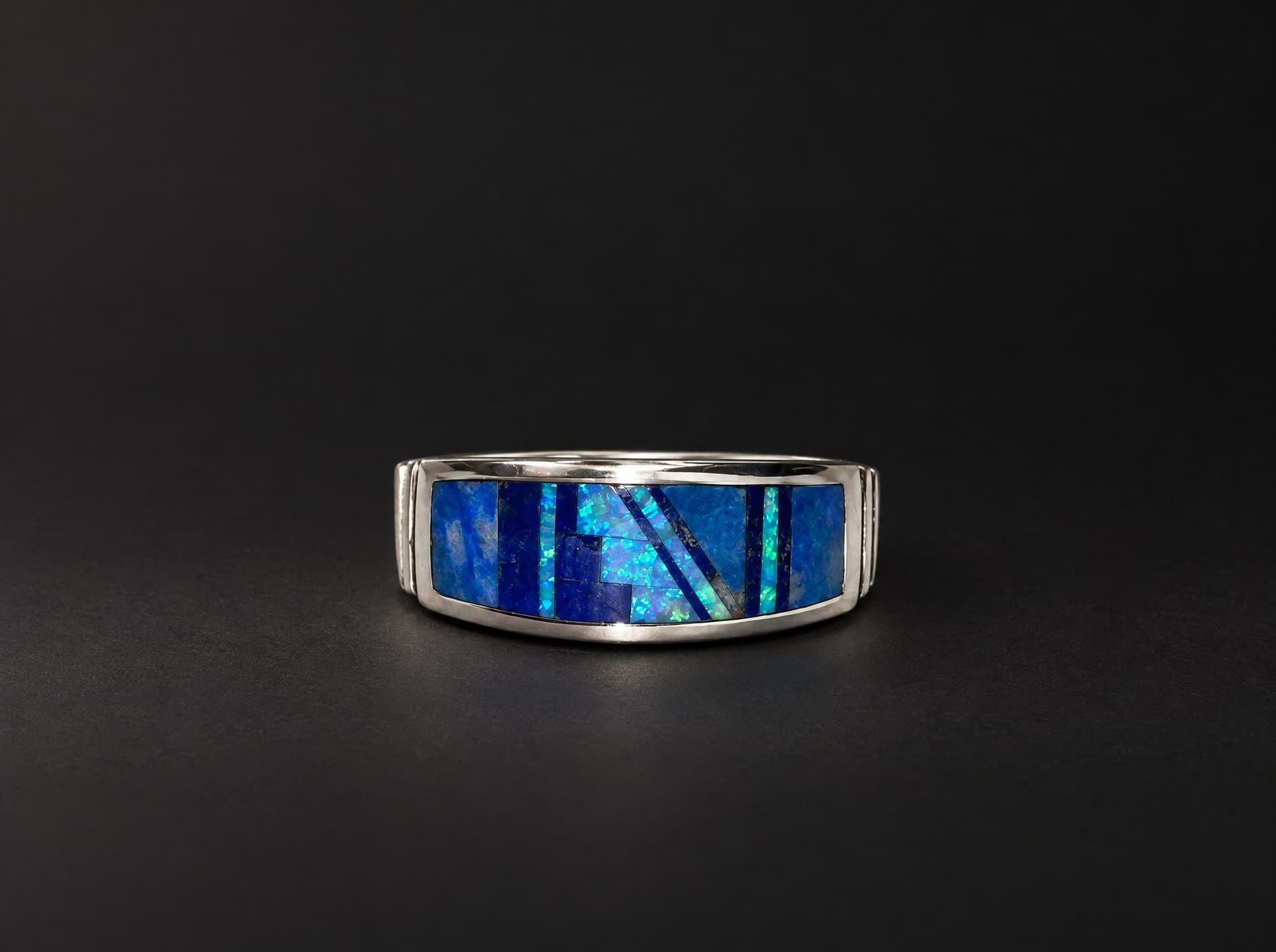 Rick Tolino Navajo Lapis Lazuli Rings — Humiovi Sedona