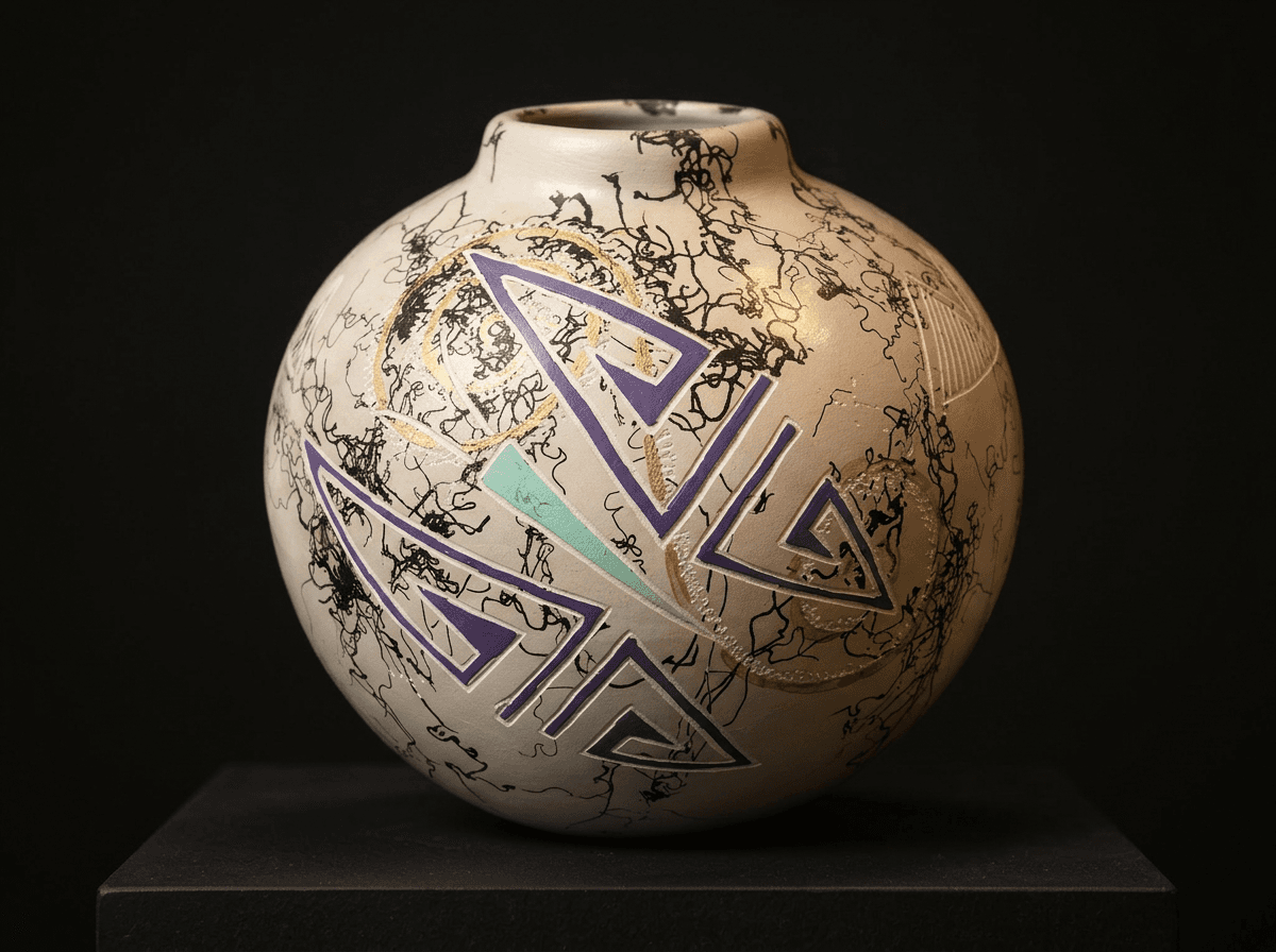 Pottery - 6.5 in. #044 - image 1 of 1