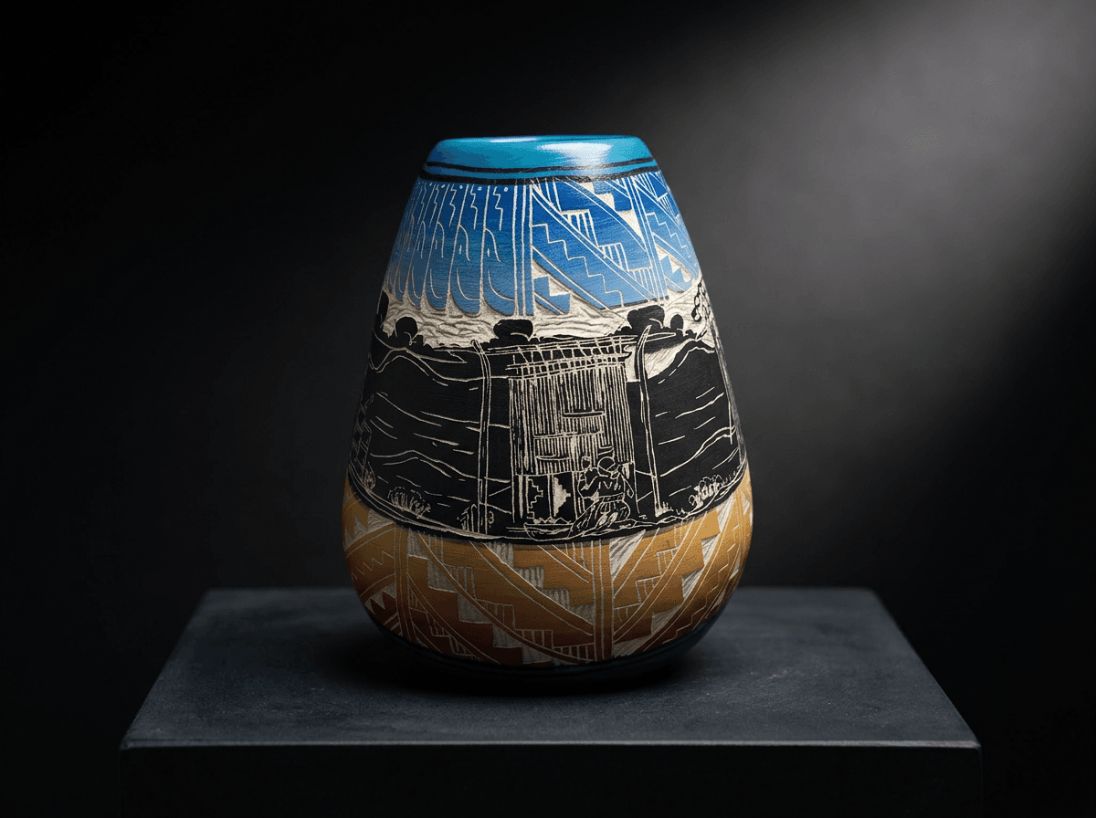 Pottery - 6 in. #041 - image 1 of 1