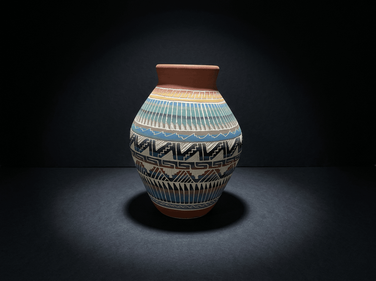 Pottery - 5.5 in. #040 - image 1 of 1