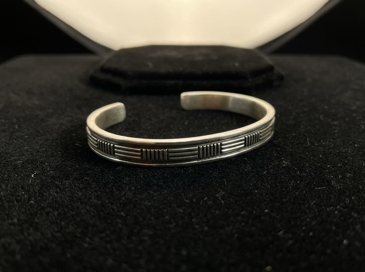 Sterling Silver Bracelet - Size 7.25 #093 - image 1 of 1