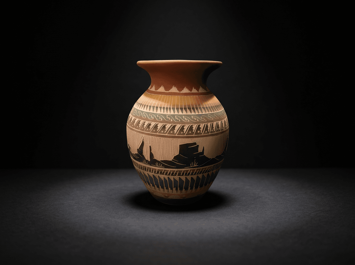 Pottery - 7.5 in. #024 - image 1 of 1