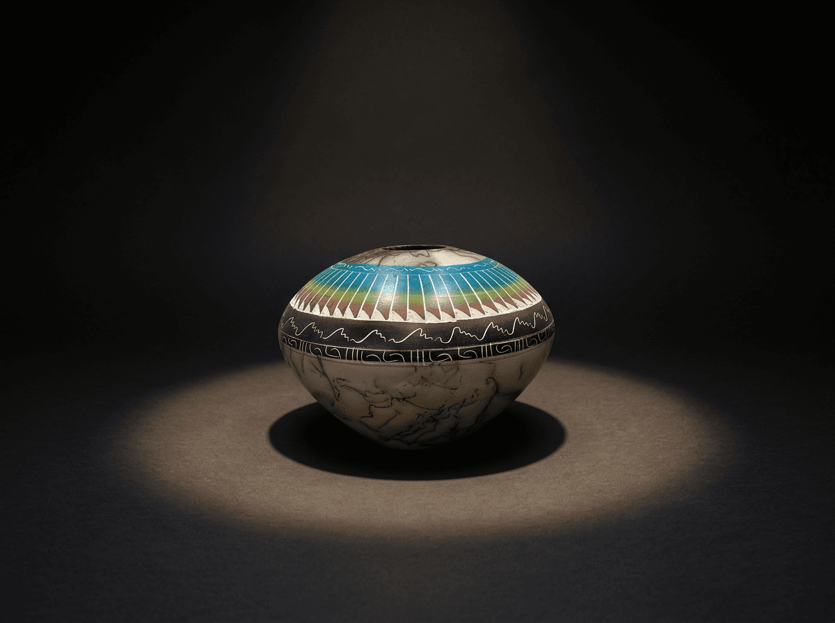 Pottery - 4.5 in. #032 - image 1 of 1