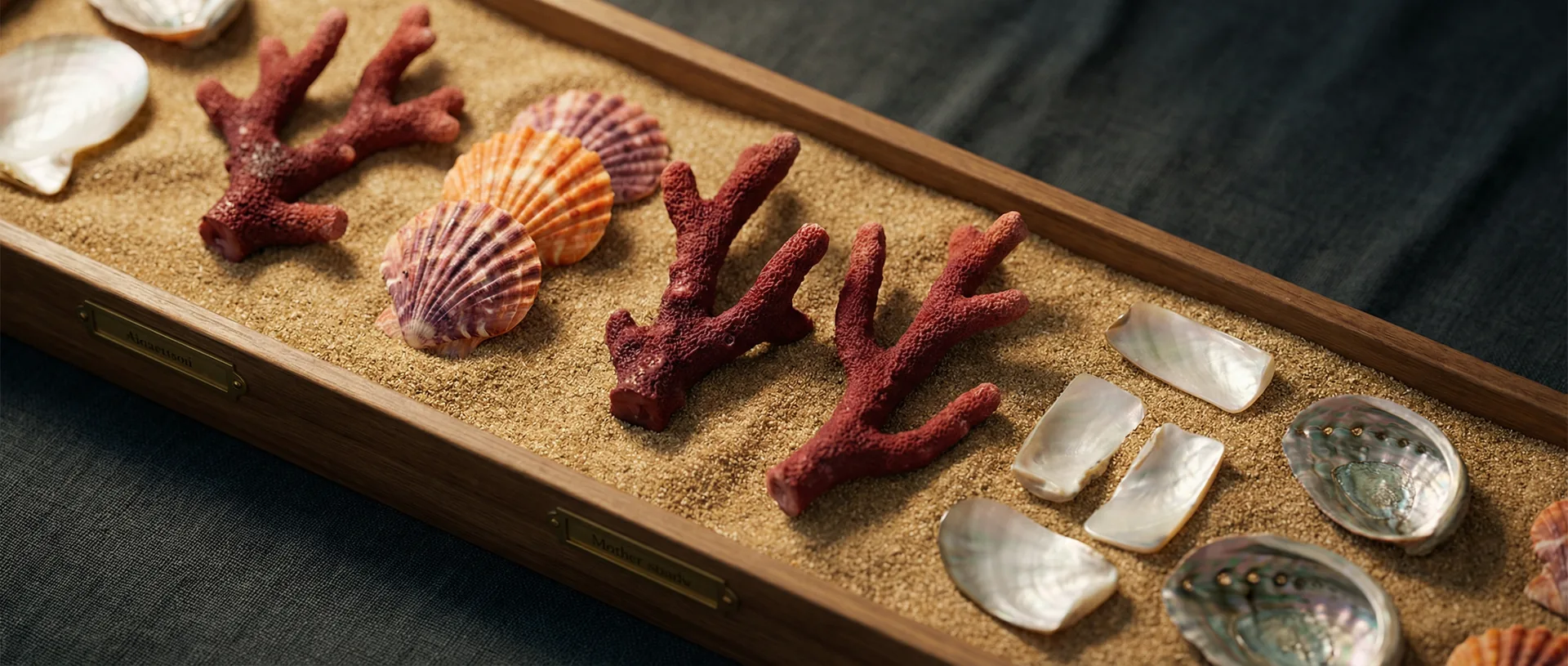 Hum Shell Coral, Conch Shell & Ocean Stones in Jewelry | The Humiovi