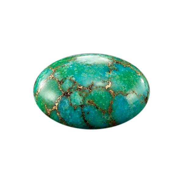 A Sonora gold turquoise specimen